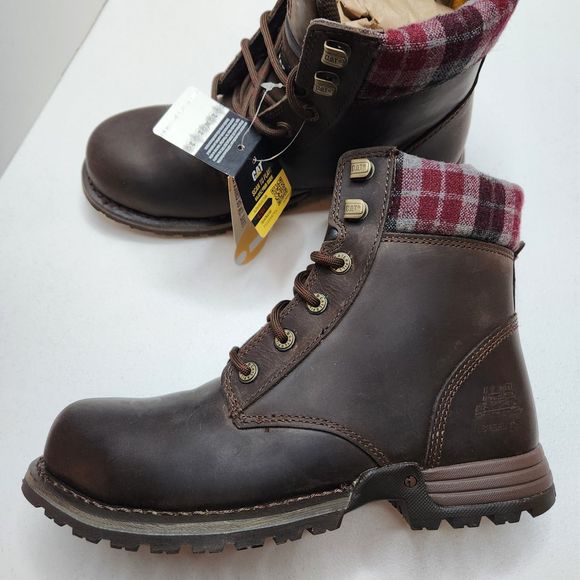 Caterpillar Shoes Caterpillar Womens Kenzie Steel Toe Work Boots